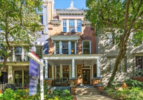 Grand four-story 1920 townhouse